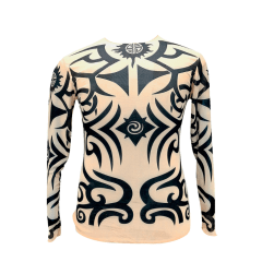 Polera Capa Infantil Tatuaje Falso Feco