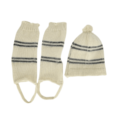 Set Gorro + Polaina Chilote  Feco