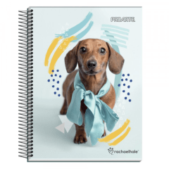 Cuaderno Triple Carta Mat 7mm 150Hj Animales Adorables