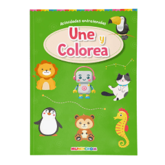 Libro Une Y Colorea Actividades Entretenidas