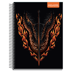 Cuaderno Cuarta 17x21Cm 7Mm 150Hj Of Dragons