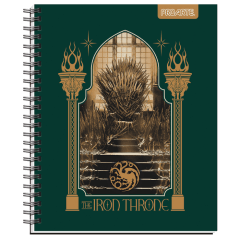 Cuaderno Universitario 7Mm 100Hj Tapa Dura House of Dragon