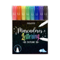 8Un Marcadores Outliner Proarte