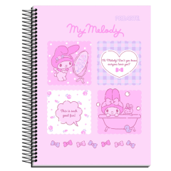 Cuaderno Triple Carta Mat 7mm 150Hj My Melody
