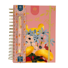 Libreta C/Esp+Lapiz Pooh 16x21cm Ascott