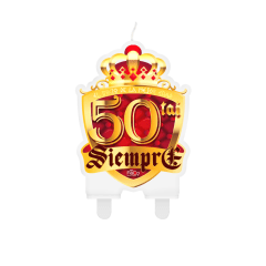 Vela Cumpleaños 50Tai Siempre