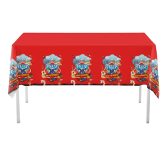 Mantel Plastico Dieciochero Rojo 108x180cms Big Party