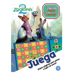 Libro Pintar 16Pag Zootopia con Tablero Vertice
