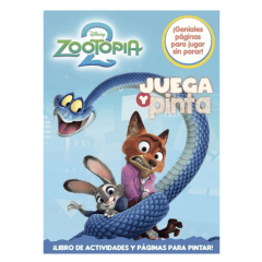 Libro Actividades 24Pag Zootopia Vertice