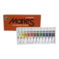 Set Oleos 12Col 12Ml