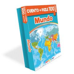 Cuento + Puzzle 100Pzs Mundo Mundicrom