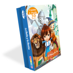 Cuento + Puzzle 30Pza El Mago de Oz Mundicrom