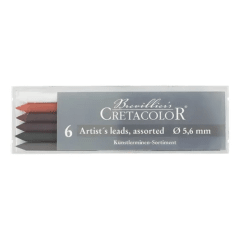 6 Unidades Minas Artista 5.6Mm Cretacolor
