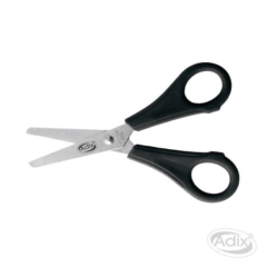 Tijera Escolar 13Cm Negro Adix