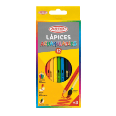 Lapiz Color 12Un Acuarelable Artel