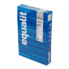 Resma oficio 500hj 75gr Azul