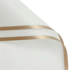 Set 20 Papel Coreano 57x57cms Borde Dorado