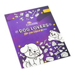 Libro para Colorear Dog Lover Kawai Adix