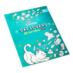 Libro para Colorear Cat Lover Kawai Adix