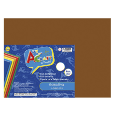 10un Goma Eva Lisa 40x60cm Cafe Art&Craft