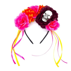 Cintillo Catrina Floreada