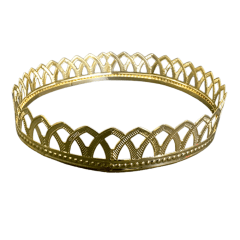 Corona Metalica Rey Dorado