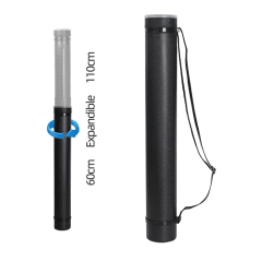 Portaplano Tubo Negro Con Correa