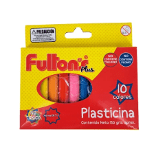 Plasticina 10 Colores Redonda