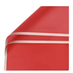 Set 20 Papel Coreano 57X57 Rojo/Dorado