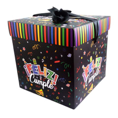 Caja De Regalo Armable 22x22x22 F.Cumplea¤os 1Un