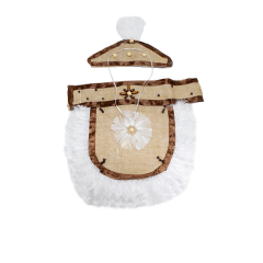 Traje Pascuense Hombre Blanco Talla 10-12 Cintura 84Cm