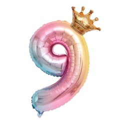 Globo Metalico 32 81Cm Aprox Coronita