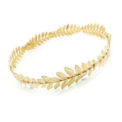 Corona Metalica Espiga Dorado