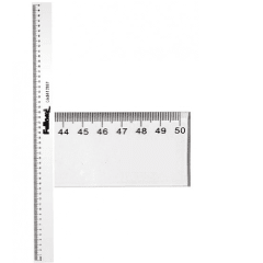 Regla 50Cm Plasticica