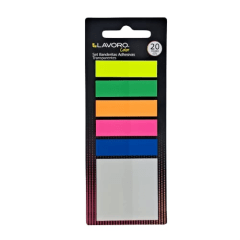 Set Banderitas Adhesivas Plasticas Neon