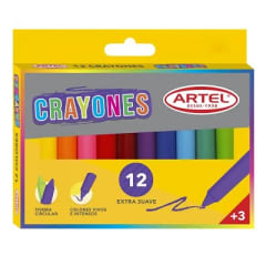 Lapiz De Cera 12Un Delgado