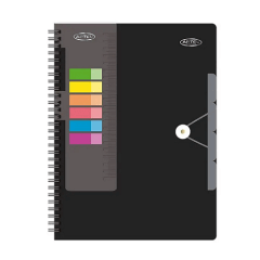 Cuaderno Triple carta top mat 7mm 120hjs 4 separaciones 21x29.7cm