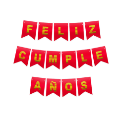 Letrero Feliz Cumpleaños 3Mts