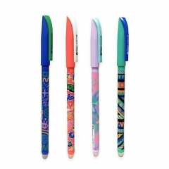Lapiz Gel Borrable 0.7 + Rpto Se Jump Azul Filgo
