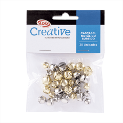 Cascabeles Metalicos 30Unid Aprox