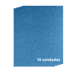 10Un Goma Eva Glitter 20x30 Hand