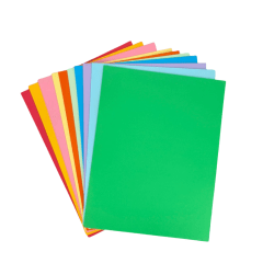 Hojas de color Carta Colores Surtidos 80Gr 100Un
