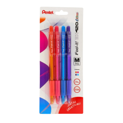 Set 04 Boligrafos Ifeel-it! BX420 Pentel