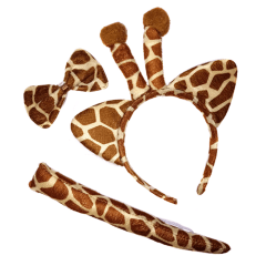 Set 3 Pcs Cintillo Animalitos