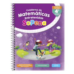 Cuaderno Matematicas Entretenida 4º Basico Sopena