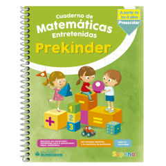 Cuaderno de Matematicas Entretenida Prekinder Sopena