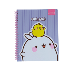 Cuaderno Universitario 7mm 100Hj Molang Artel