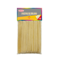 Palito Helado Jumbo Natural 25Un