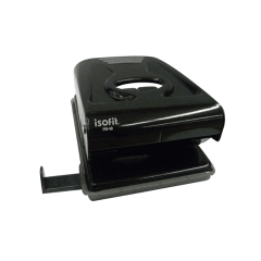 Perforadora Pm-40 Negro P/40Hjs C/Guia Metalica isofit