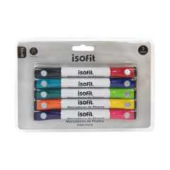 Marcador Pizarra 5Un Fino 10 Colores